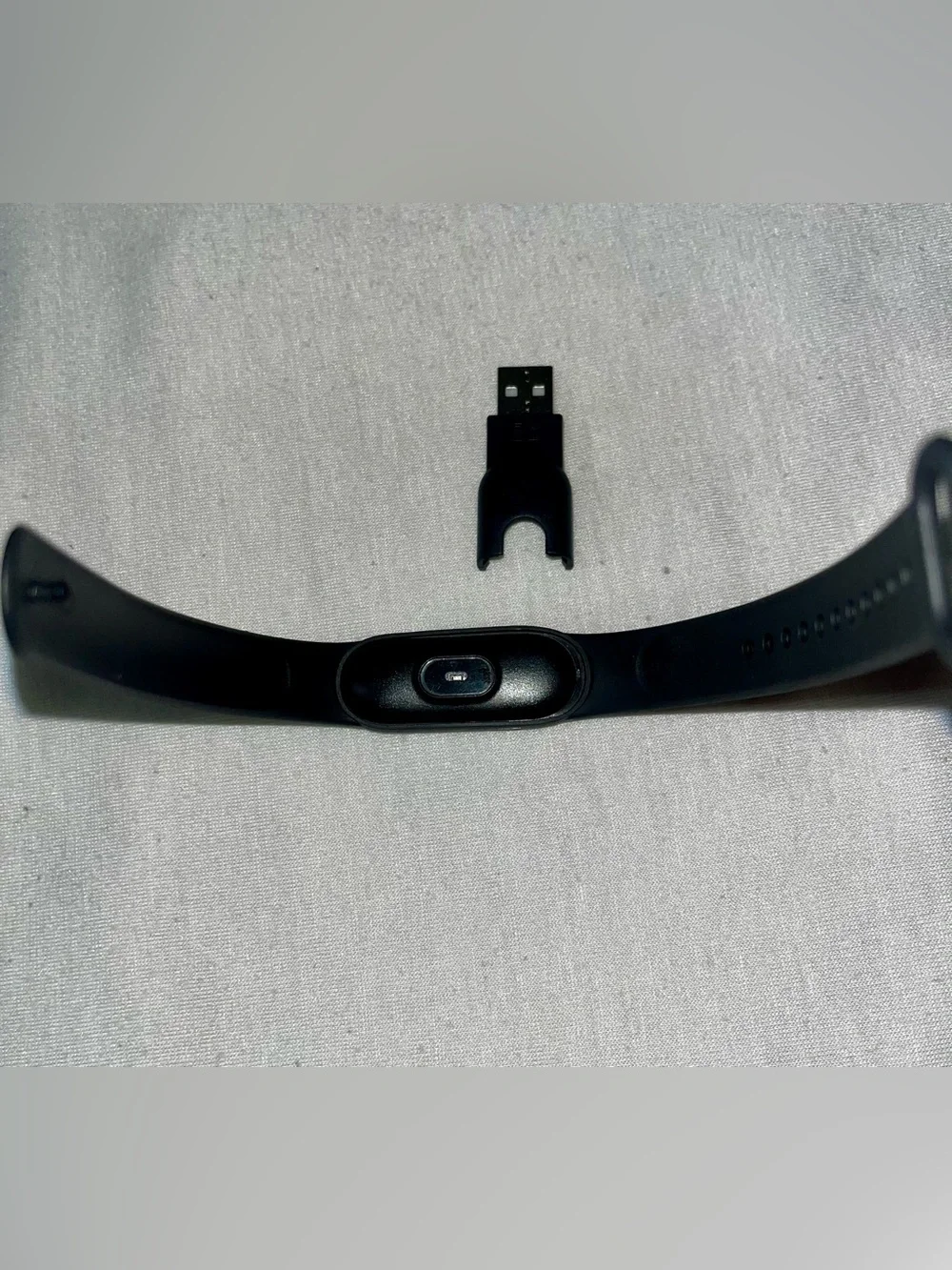 Black Fitness Tracker Smart Band with USB Charger